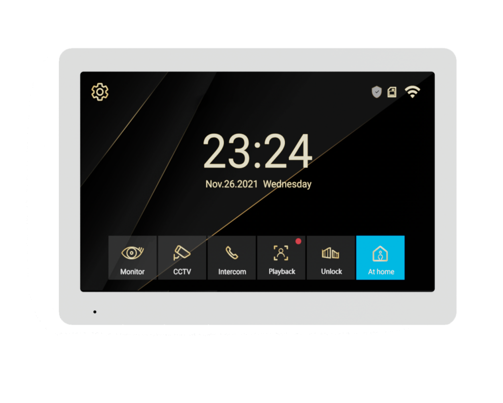 PylonLink M8 monitor θυροτηλεόρασης 8 ιντσών WiFi 2-Wire IP με IPS οθόνη αφής
